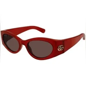 Gucci | Accessories | New Gucci Women Oval Red Sunglasses  display picture 1
